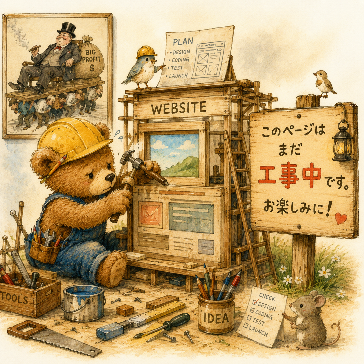 工事中イラスト