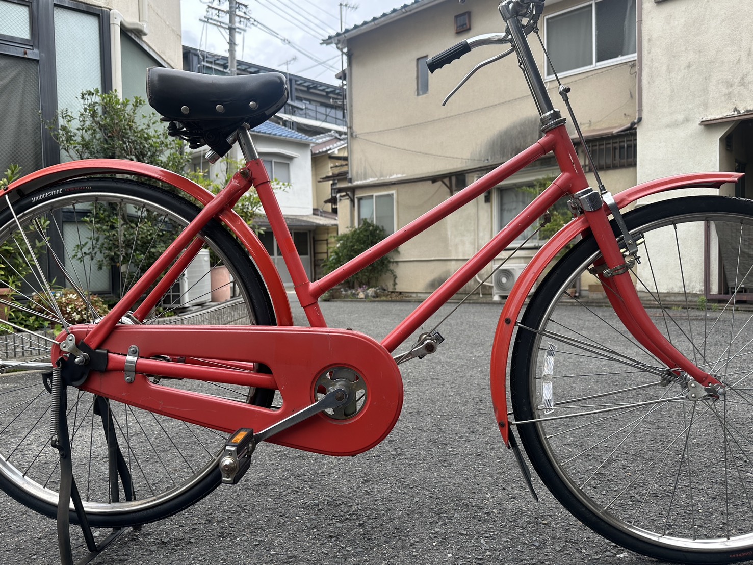 郵便局の自転車